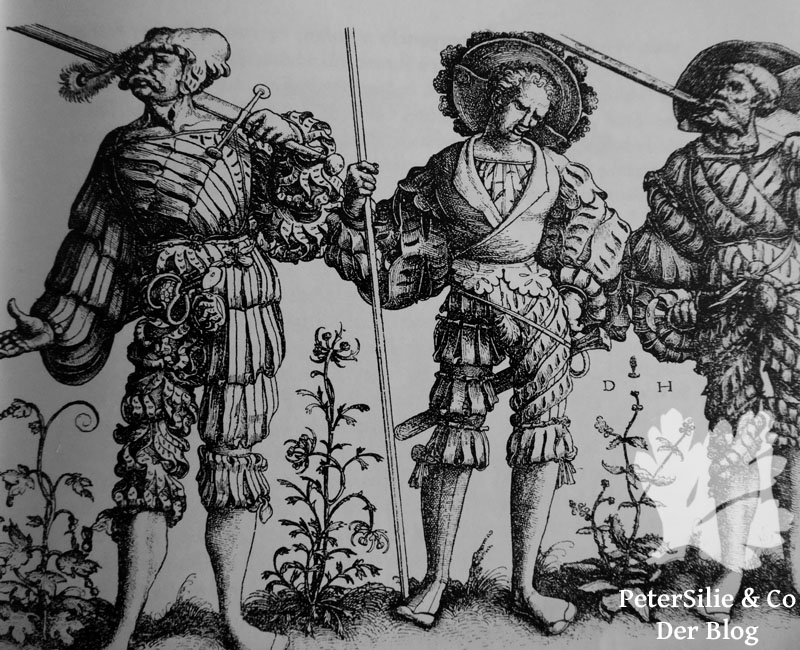 Daniel Hopfer DeutscheLandsknechte Radierung