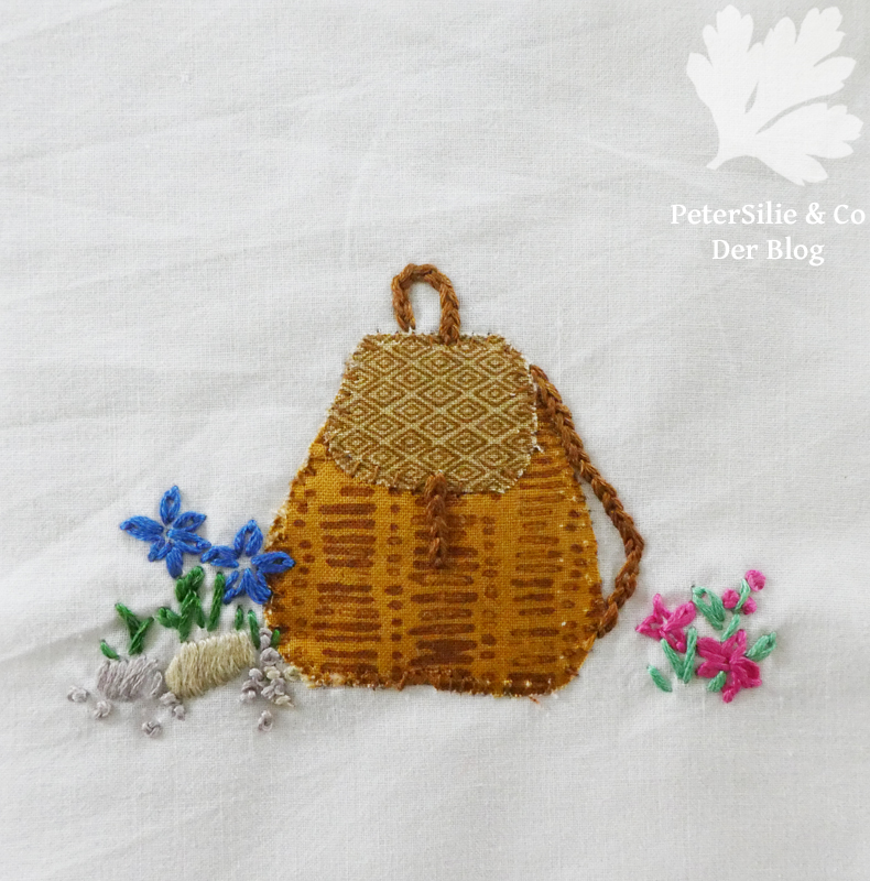 Stickerei mit Applikationen