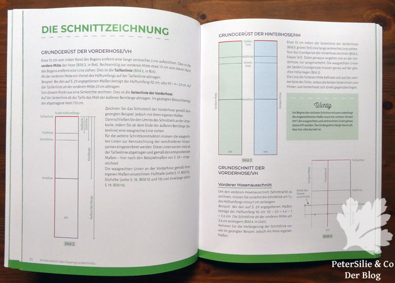 Schnittkonstruktion in der Mode Hosen Teresa Gilewska Stiebner
