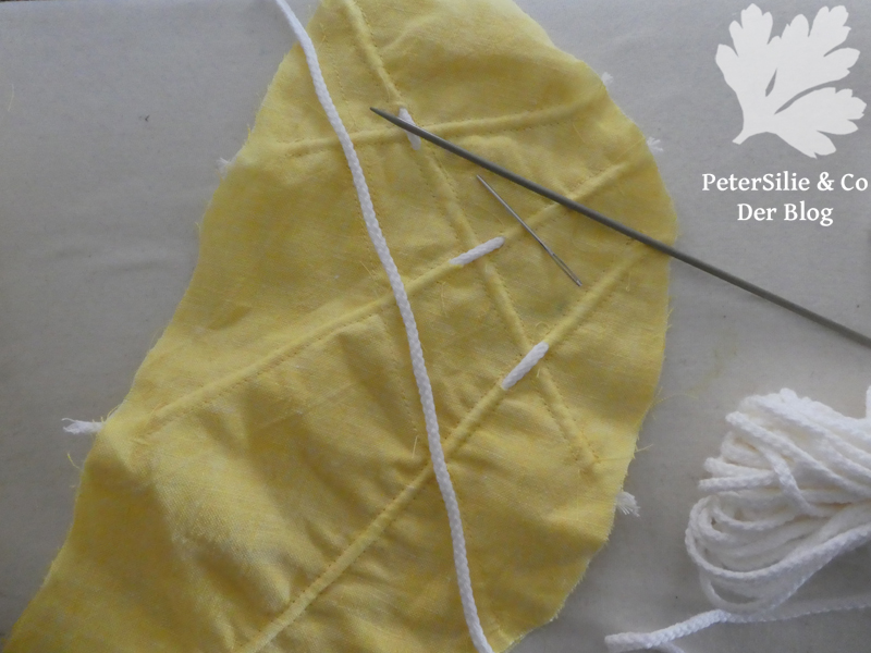 sonnenschild mit cording einziehen