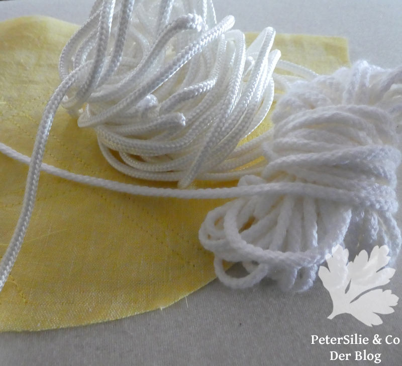 sonnenschild mit cording schnüre