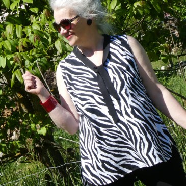 Blusenshirts nähen Laura Wilhelm topp Modell ILVI