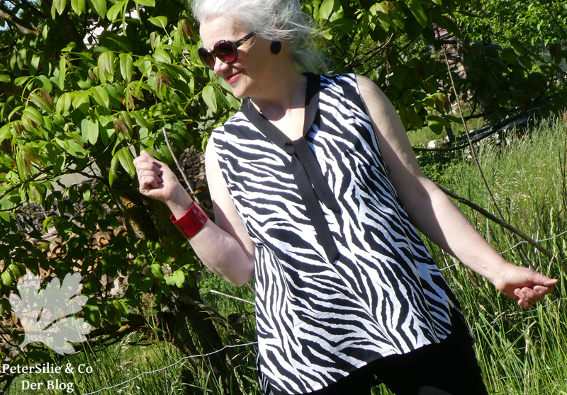 Blusenshirts nähen Laura Wilhelm topp Modell ILVI