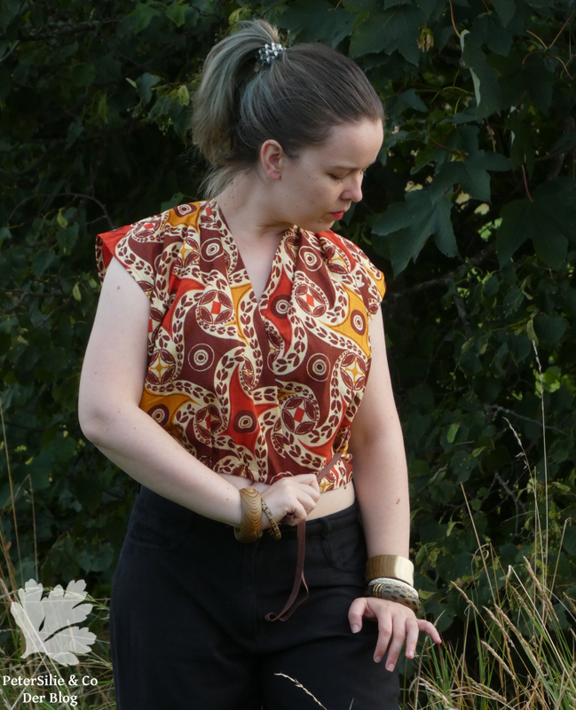 Wickeltop Zero waste Stefanie Kroth Stiebner Karlotta Pink