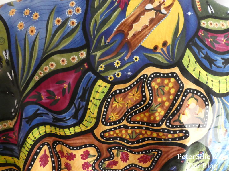 aborigine print karlotta pink