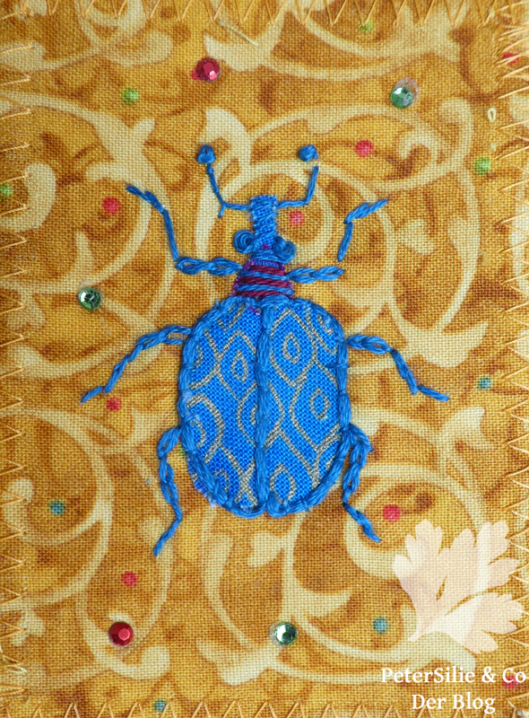 Artist Trading Card Käfer