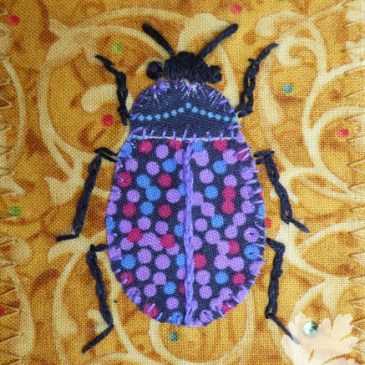 Artist Trading Card Käfer