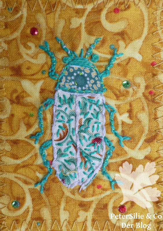 Artist Trading Card Käfer