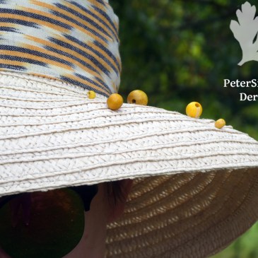 Flechtbortehut neu genäht