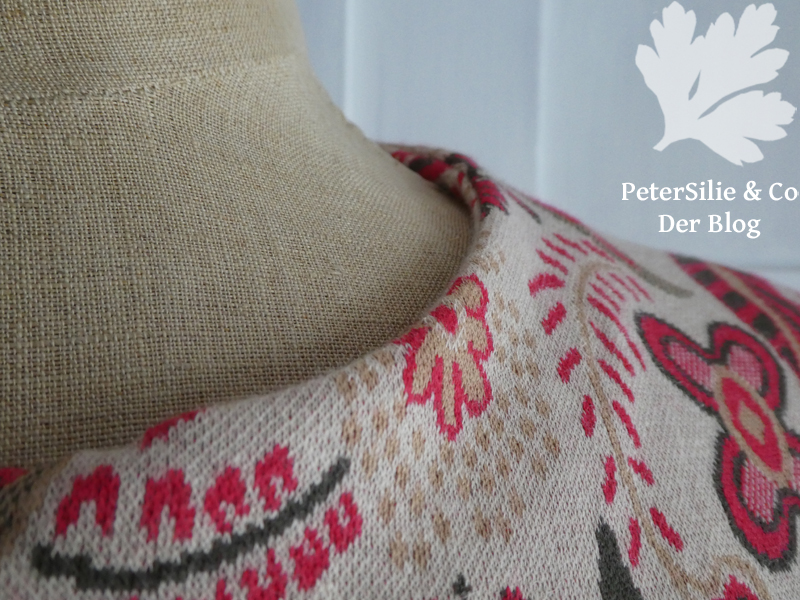 seidra strickstoffe jacke beige ausschnittdetail