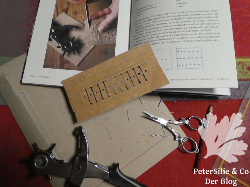 einfach weben gatterkamm aus karton