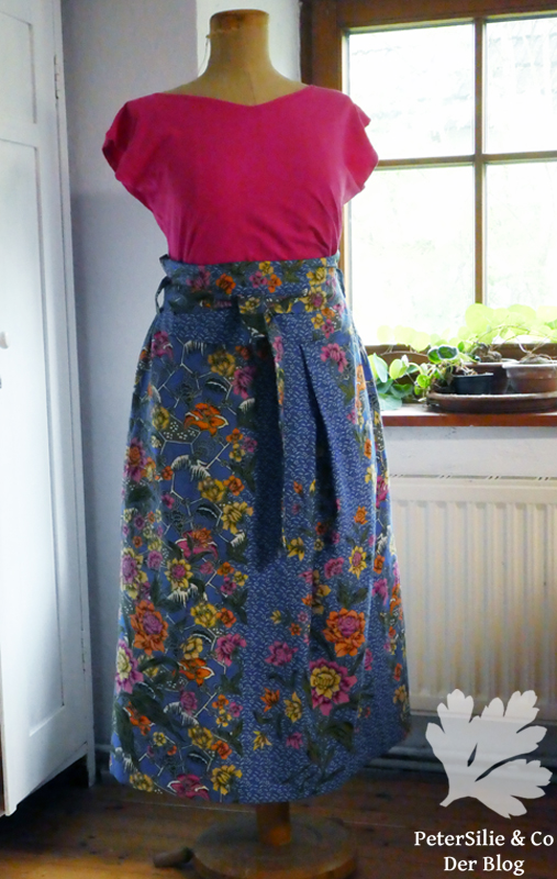 Wickelrock Burda 5/25 Modell 106 Sarong Karlotta Pink