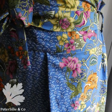 Wickelrock Burda 2/25 Modell106 Sarong Karlotta Pink Detail